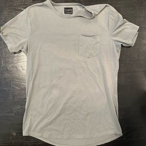 XL Elongated Cuts T Shirt Pocket Square